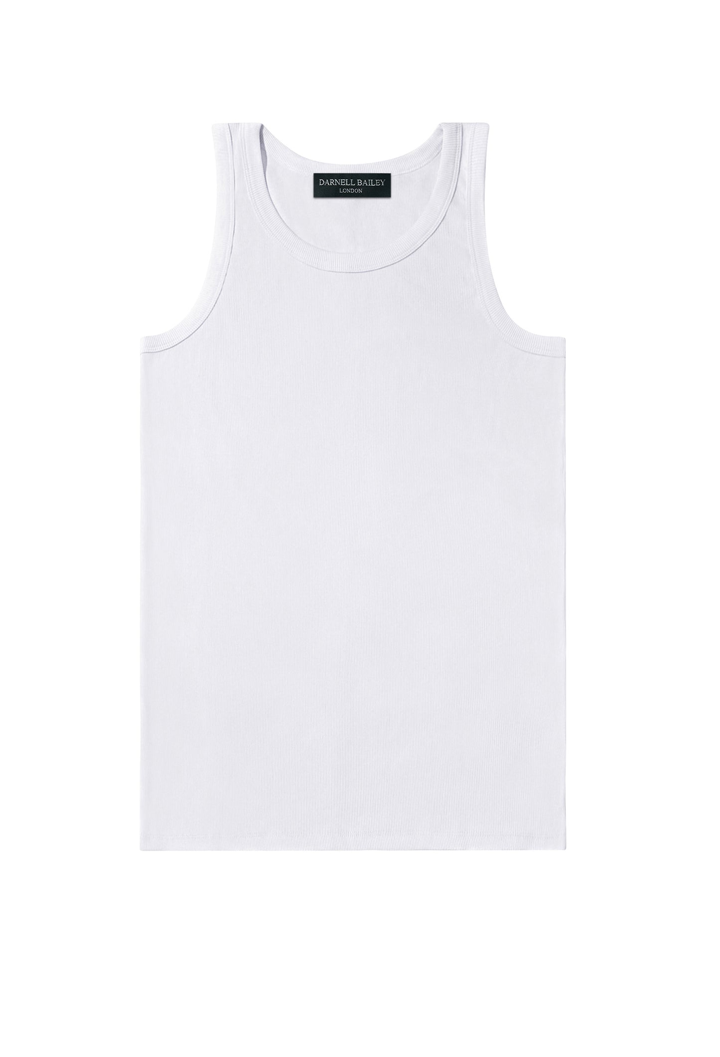 Relaxed White Vest