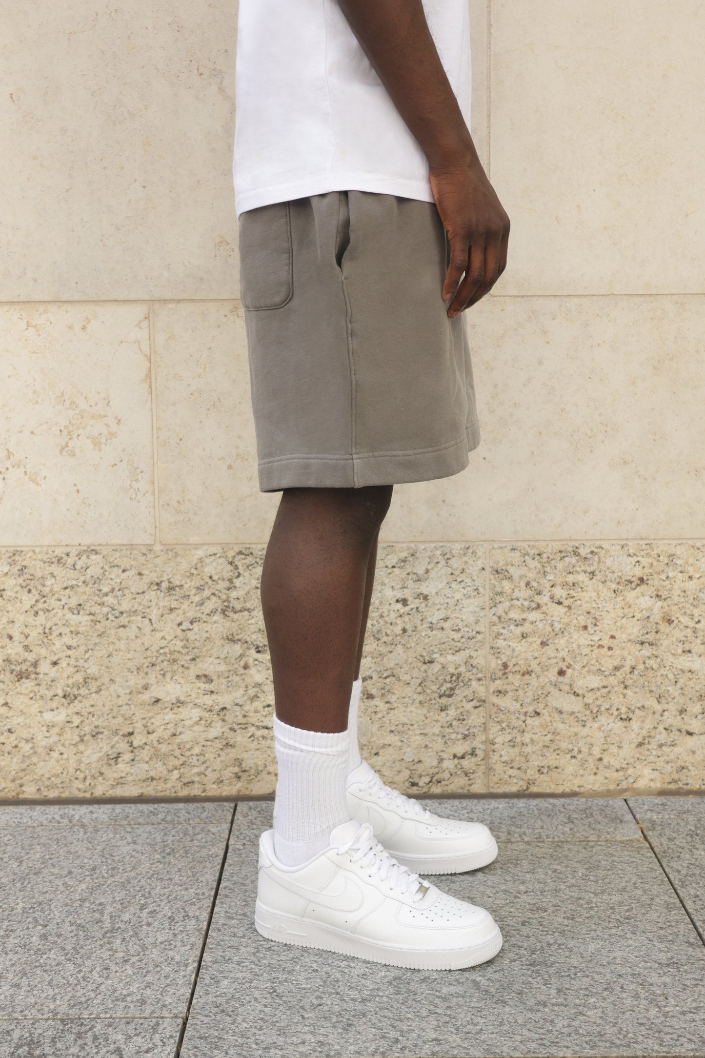 Faded Grey Shorts