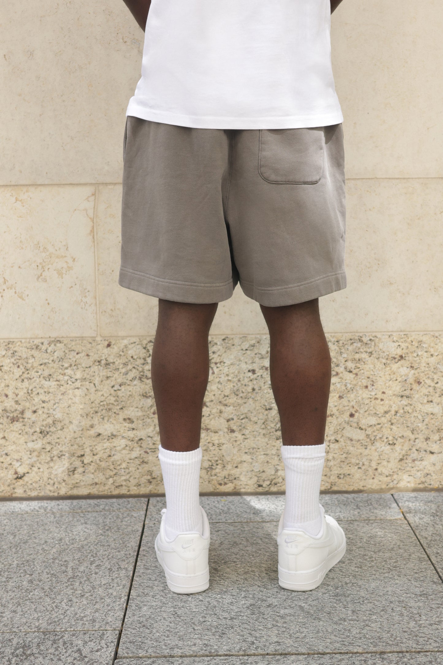 Faded Grey Shorts